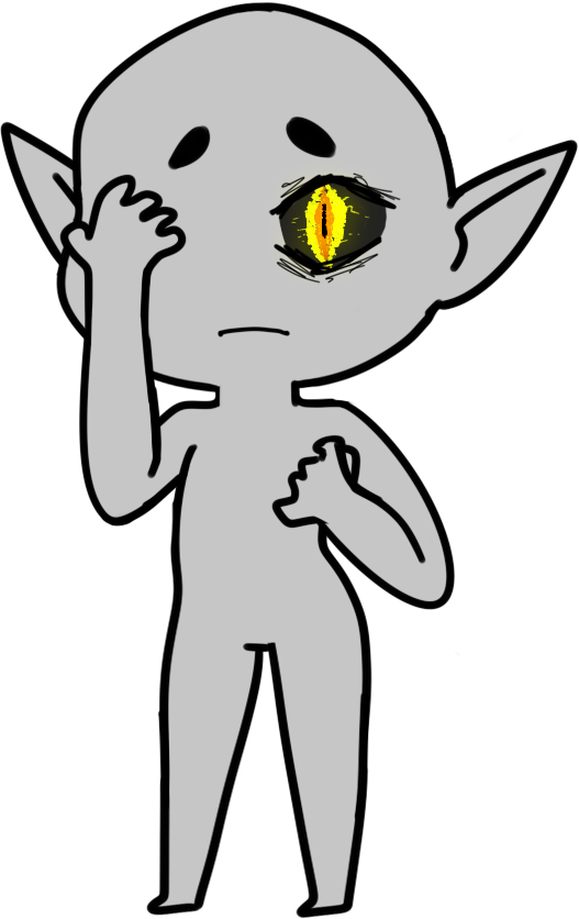 Blight Stage 4 — eyes resemble Malice