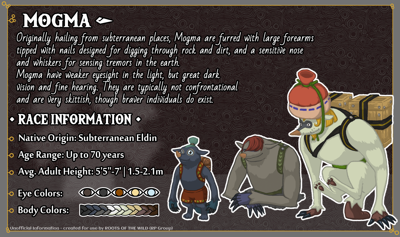 Mogma race card