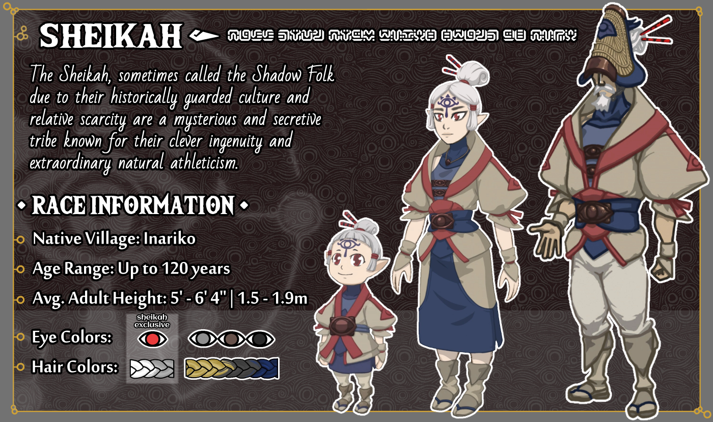 Sheikah race card