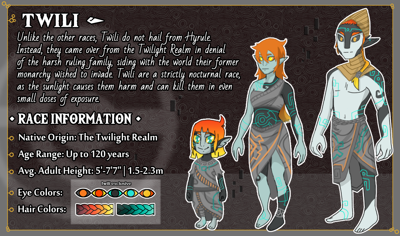 Twili race card