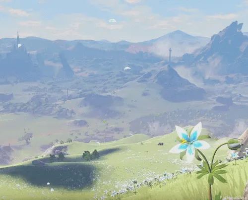 Adventurers in the wilds of Hyrule
