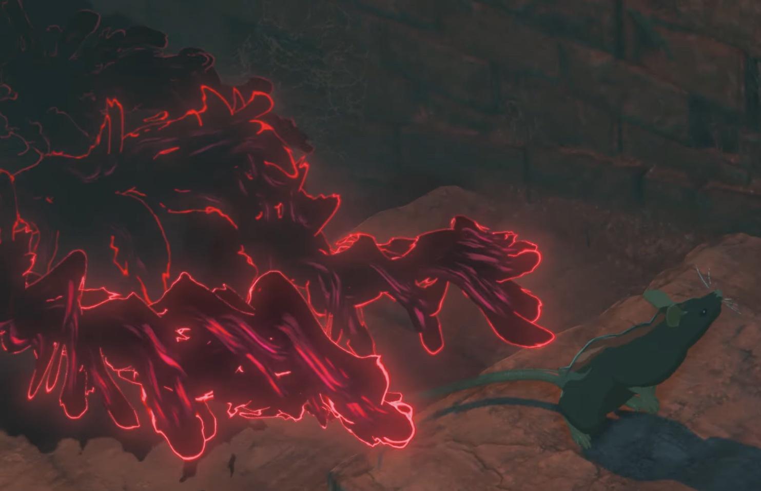 Blight spreading through Hyrule