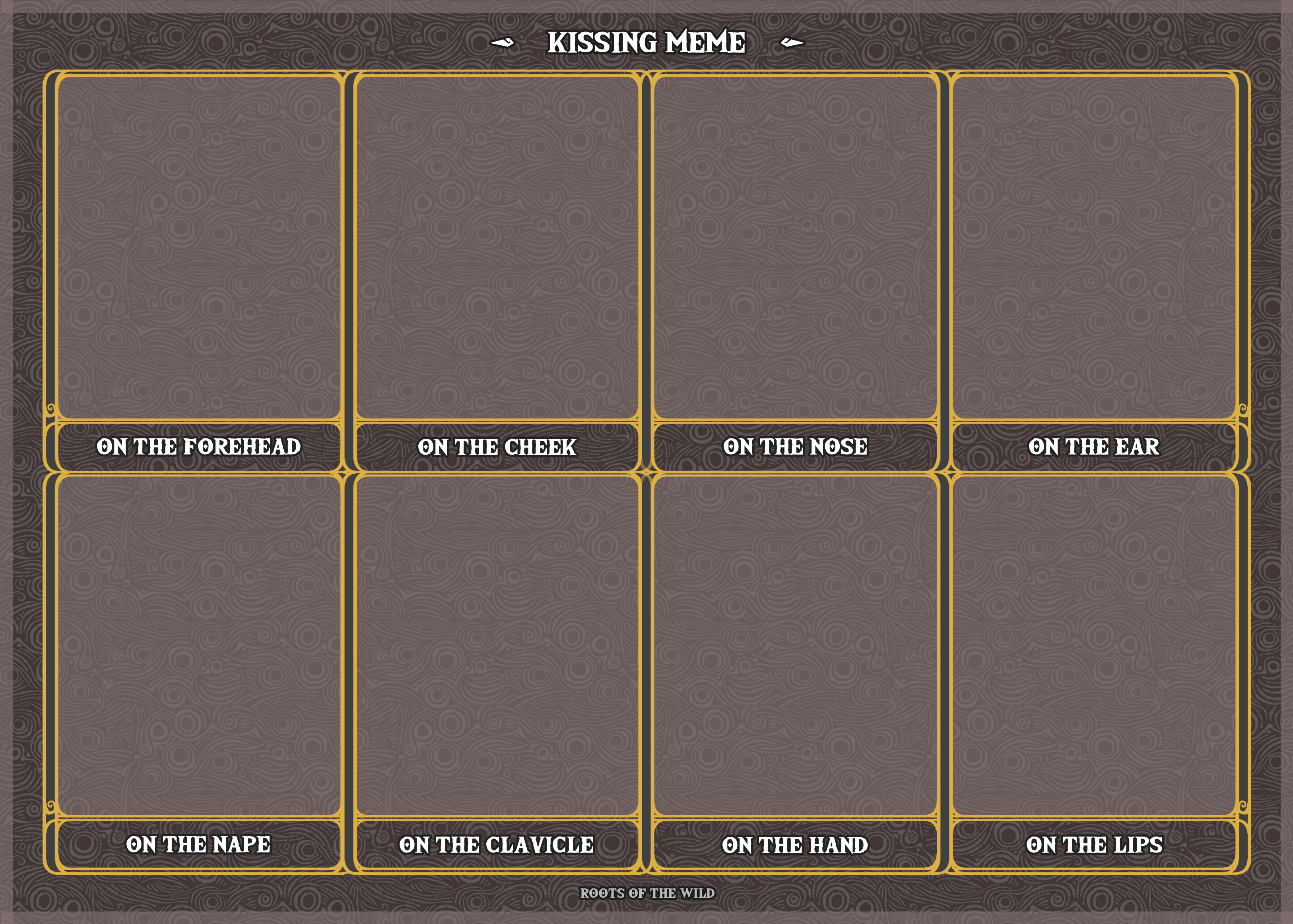 Kissing Meme template preview