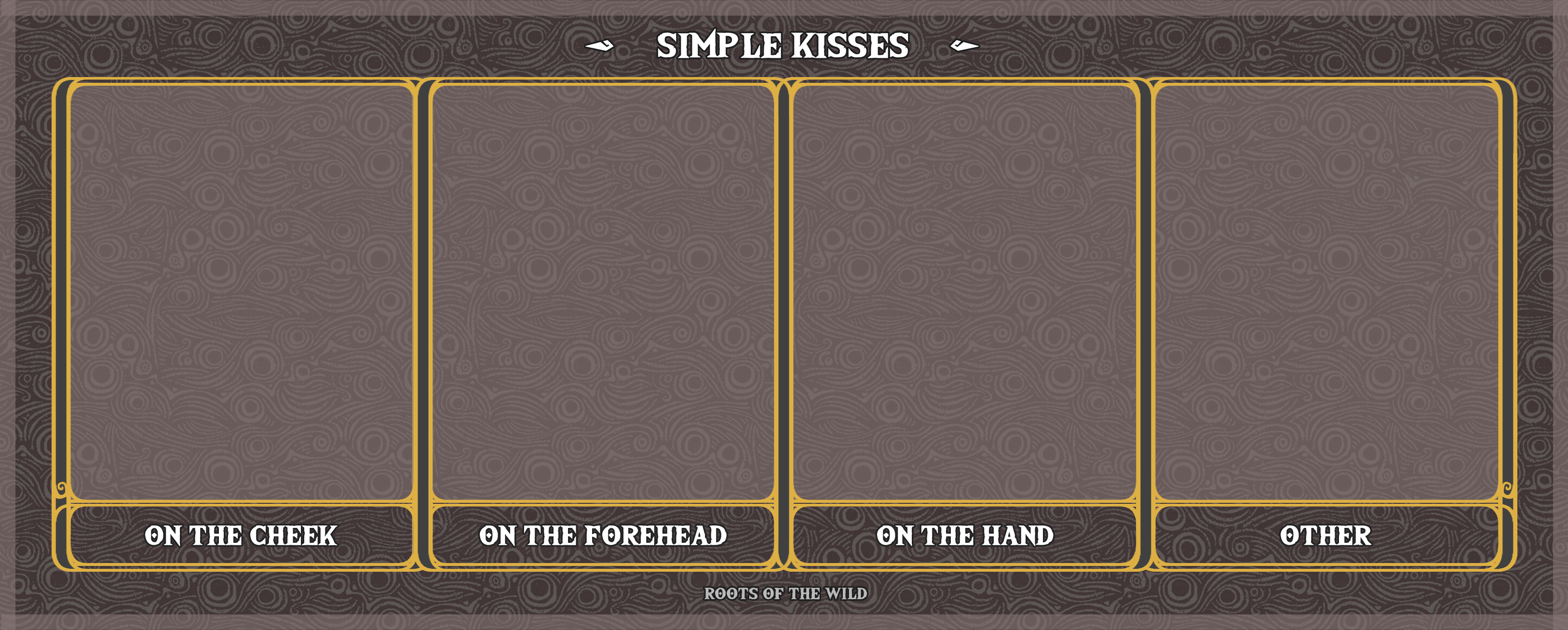 Simple Kisses template preview