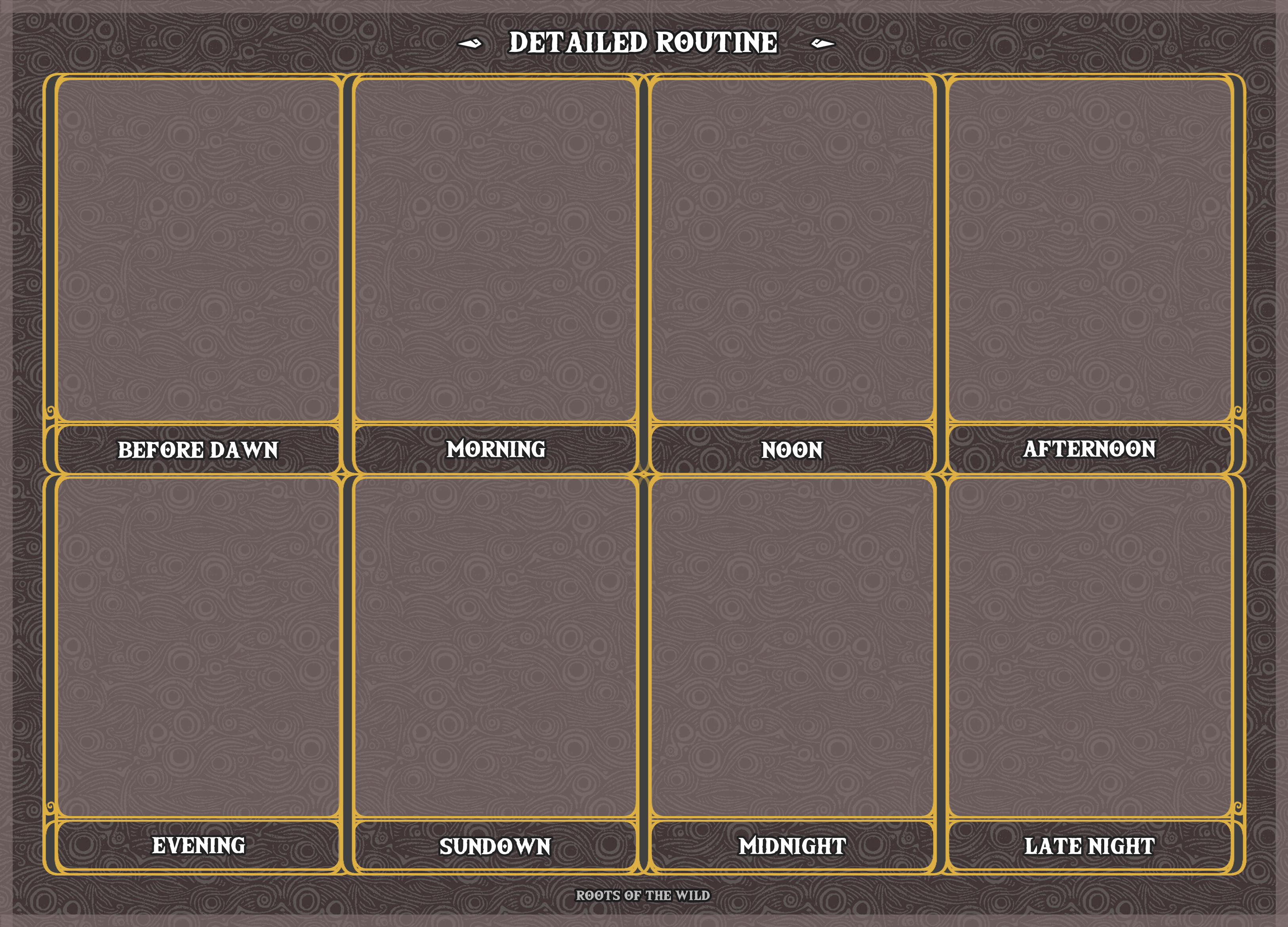 Routine Meme template preview