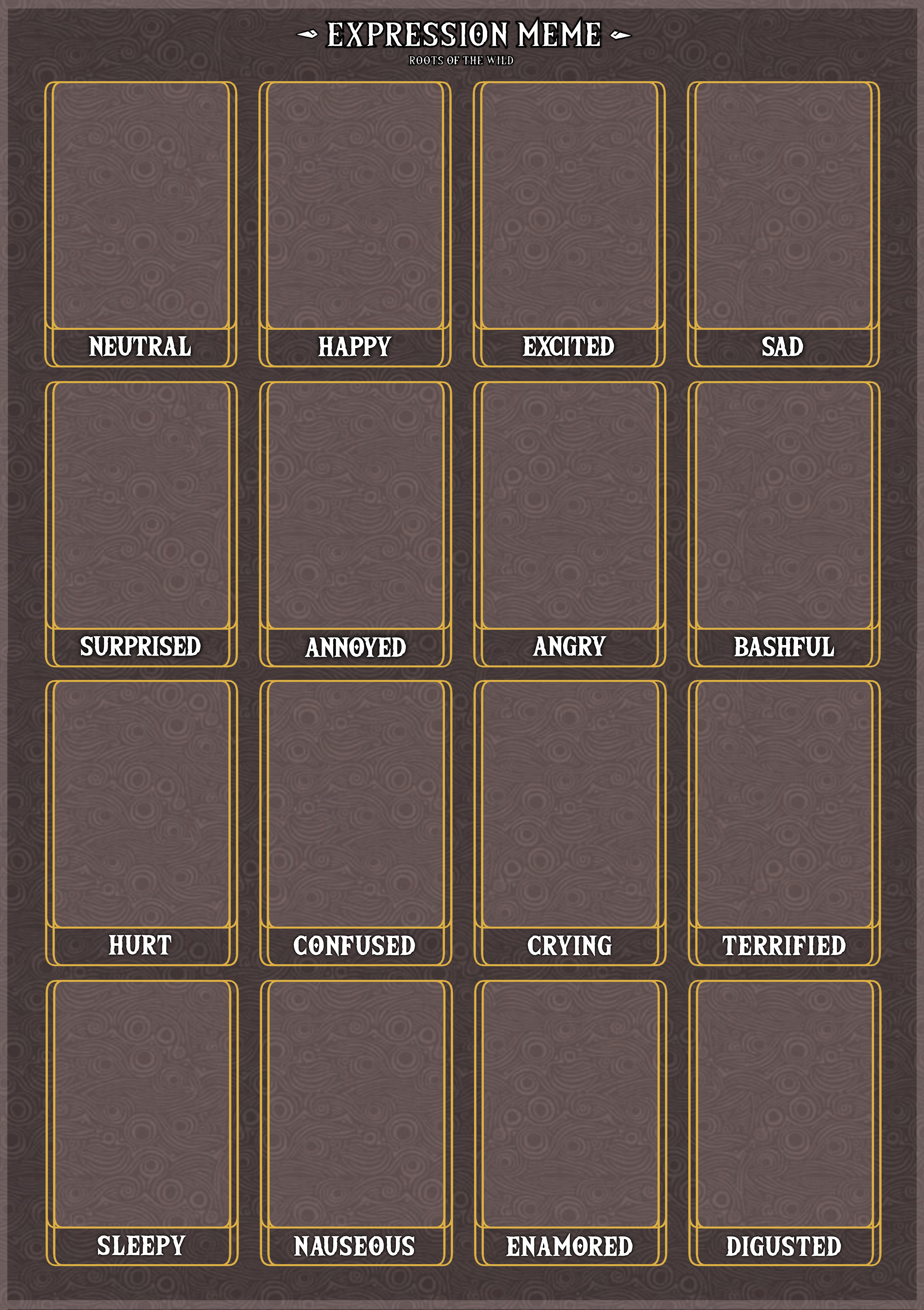 Large Expression Meme template preview